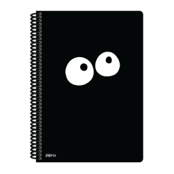 Papirüs Mini Sert Kapak Defter Siyah 100yp 17x24cm Çizgili